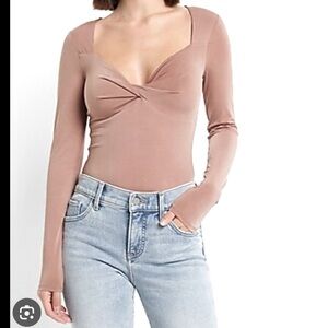 Express Body Contour Rose Cross Body Suit